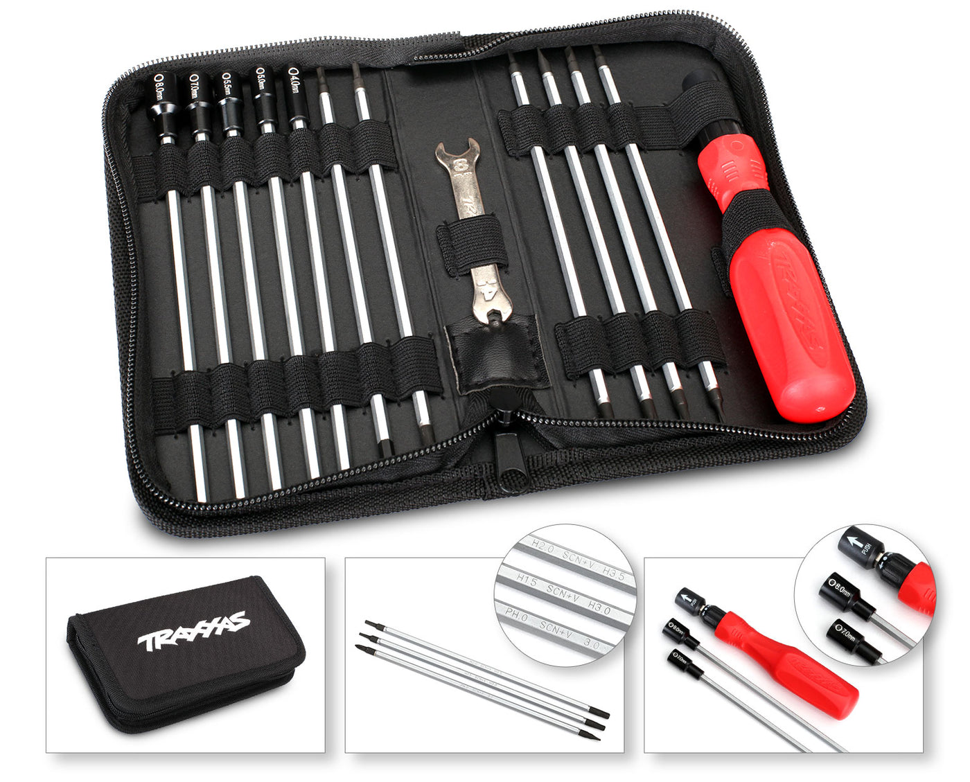 TRA 3415 TRAXXAS 3415 Tool set with pouch (includes 1
