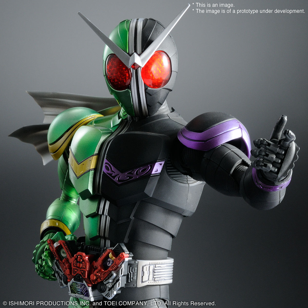 Kamen Rider Double Cyclone Joker "Kamen Rider W", Bandai Spirits Hobby MG Figure-Rise Artisan BAS2549867