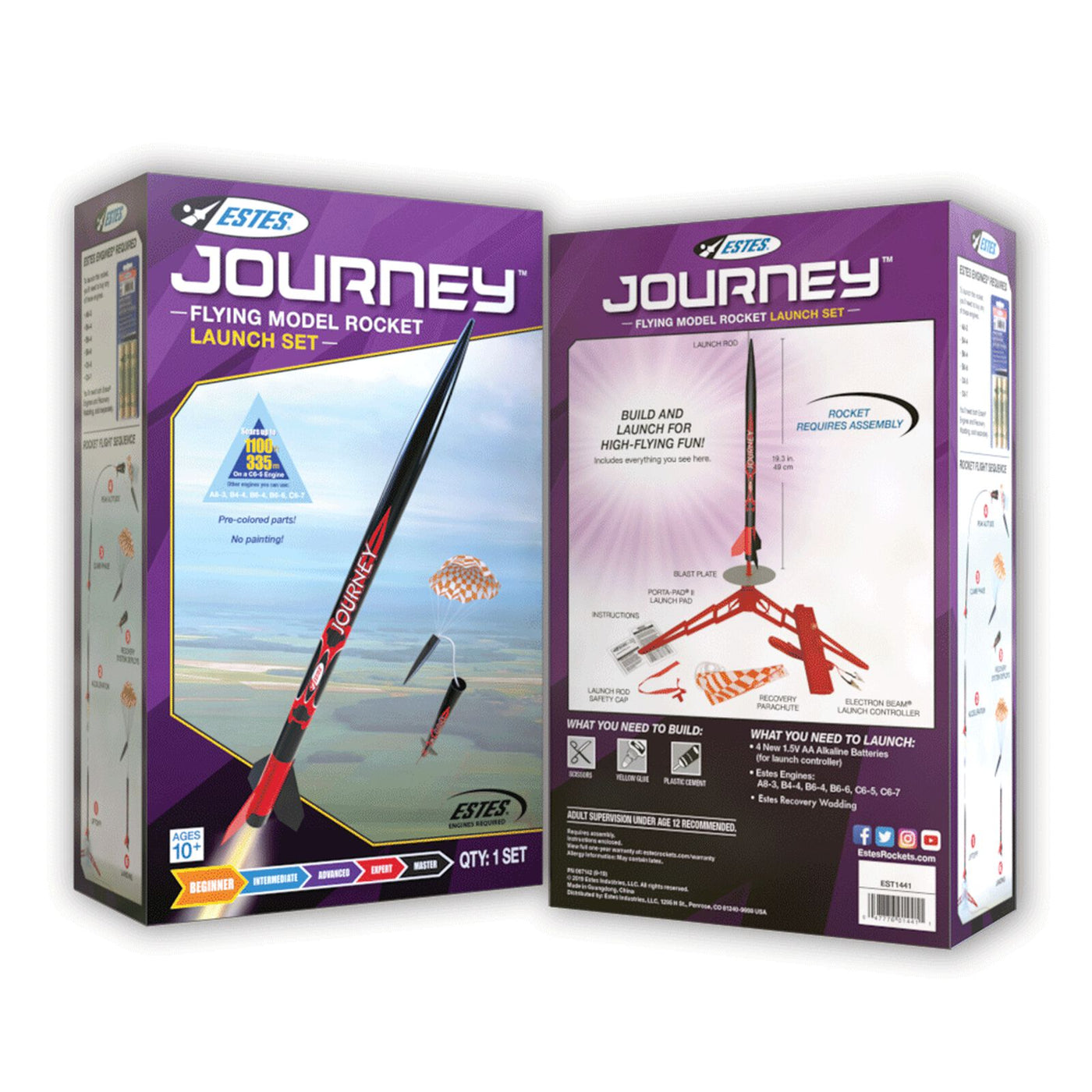 Estes Journey Launch Set E2X, Easy-to-Assemble EST1441