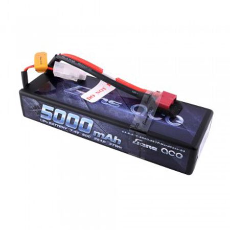 Gens Ace 5000mAh 7.4V 50C 2S1P Lipo Battery GEA50002S50D4