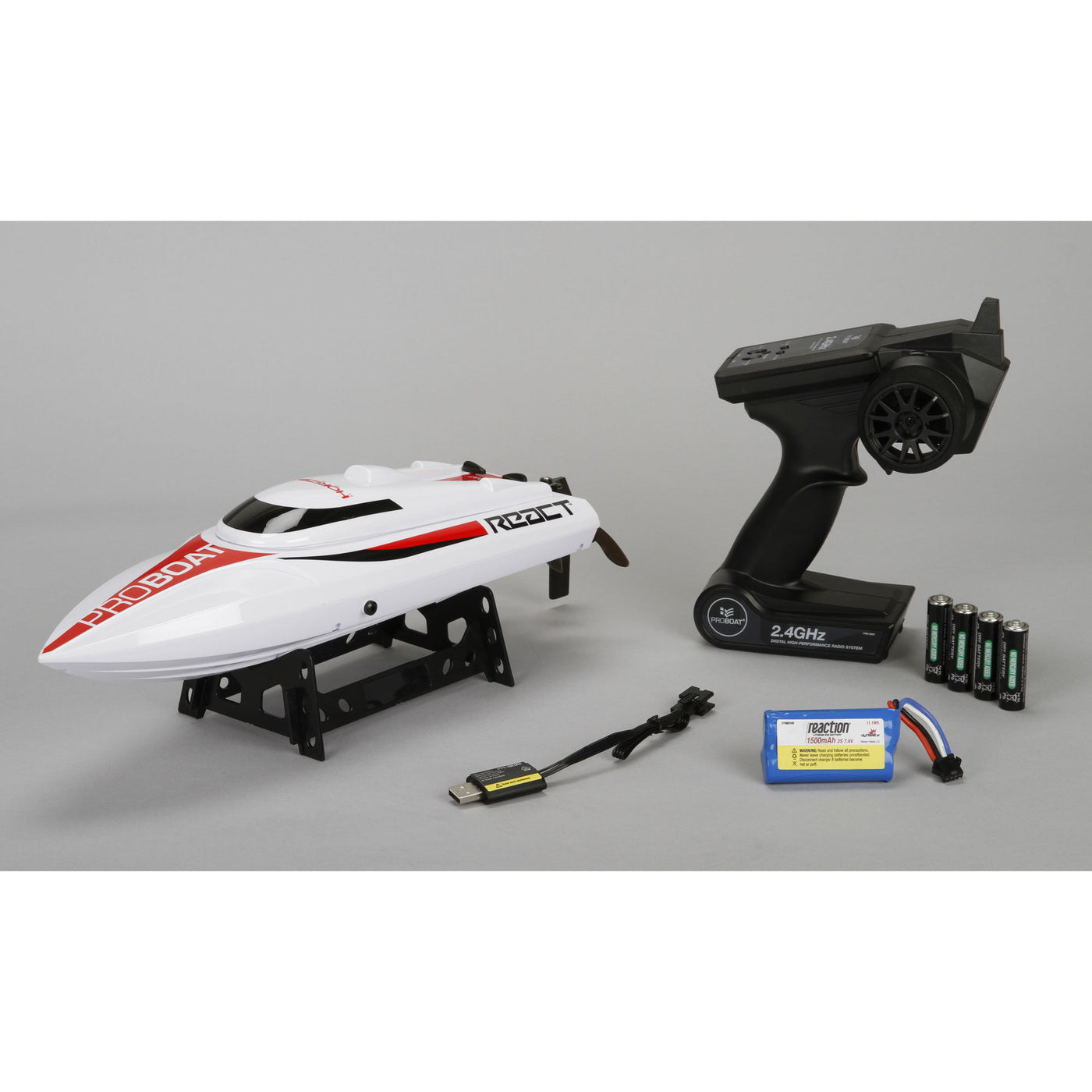 PRB08024 React 17 Self-Righting Deep-V Brushed :RTR Pro Boat®