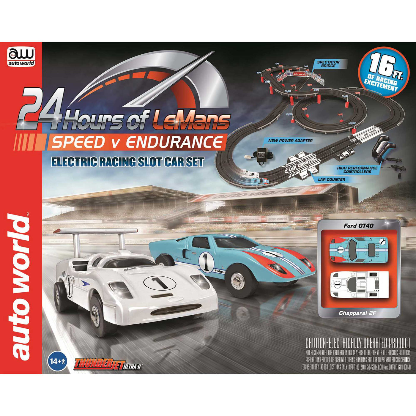 24 Hours of Le Mans Speed V Endurance Set 16' Auto World RDZ SRS333