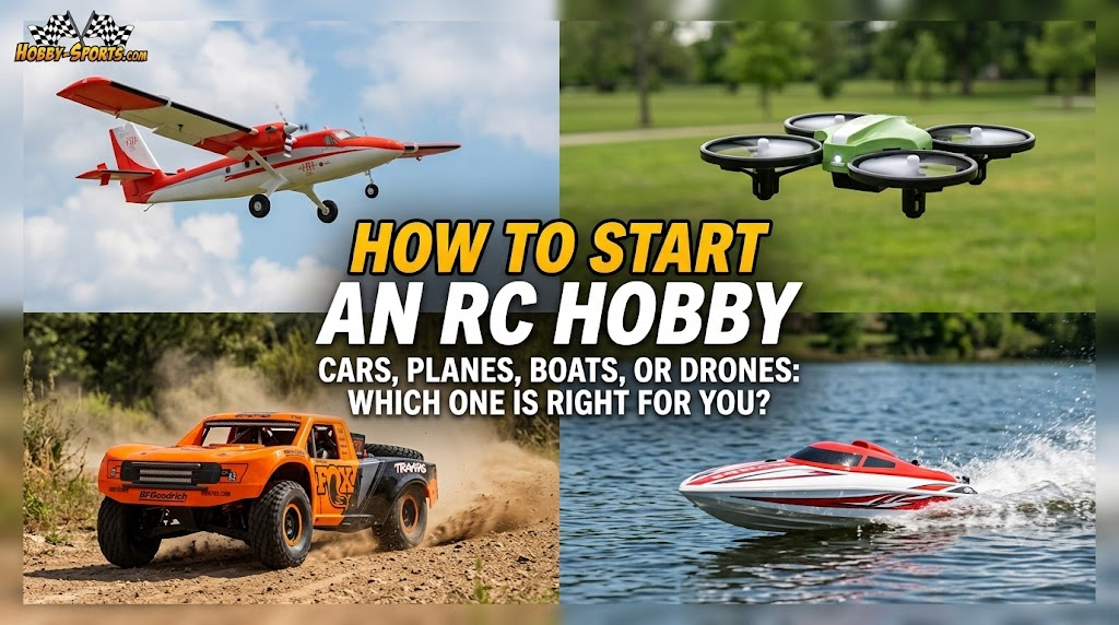How to Start an RC Hobby: Cars, Planes, Boats, or Drones: Which One Is Right for You?