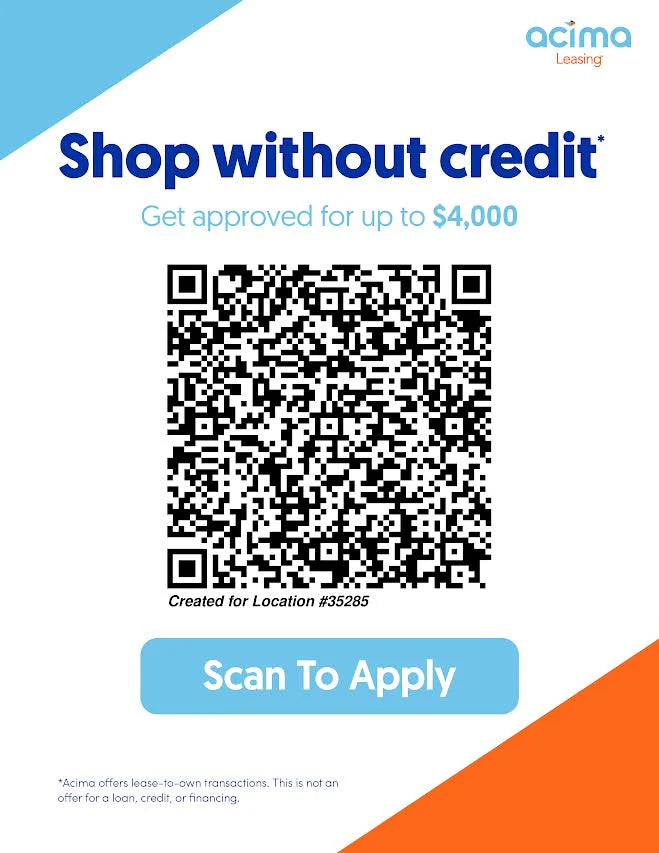 Shop without credit