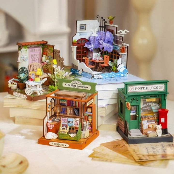 Fancy Tea Yard, Super Mini Houses - Little Warm Spaces Robotime DS038