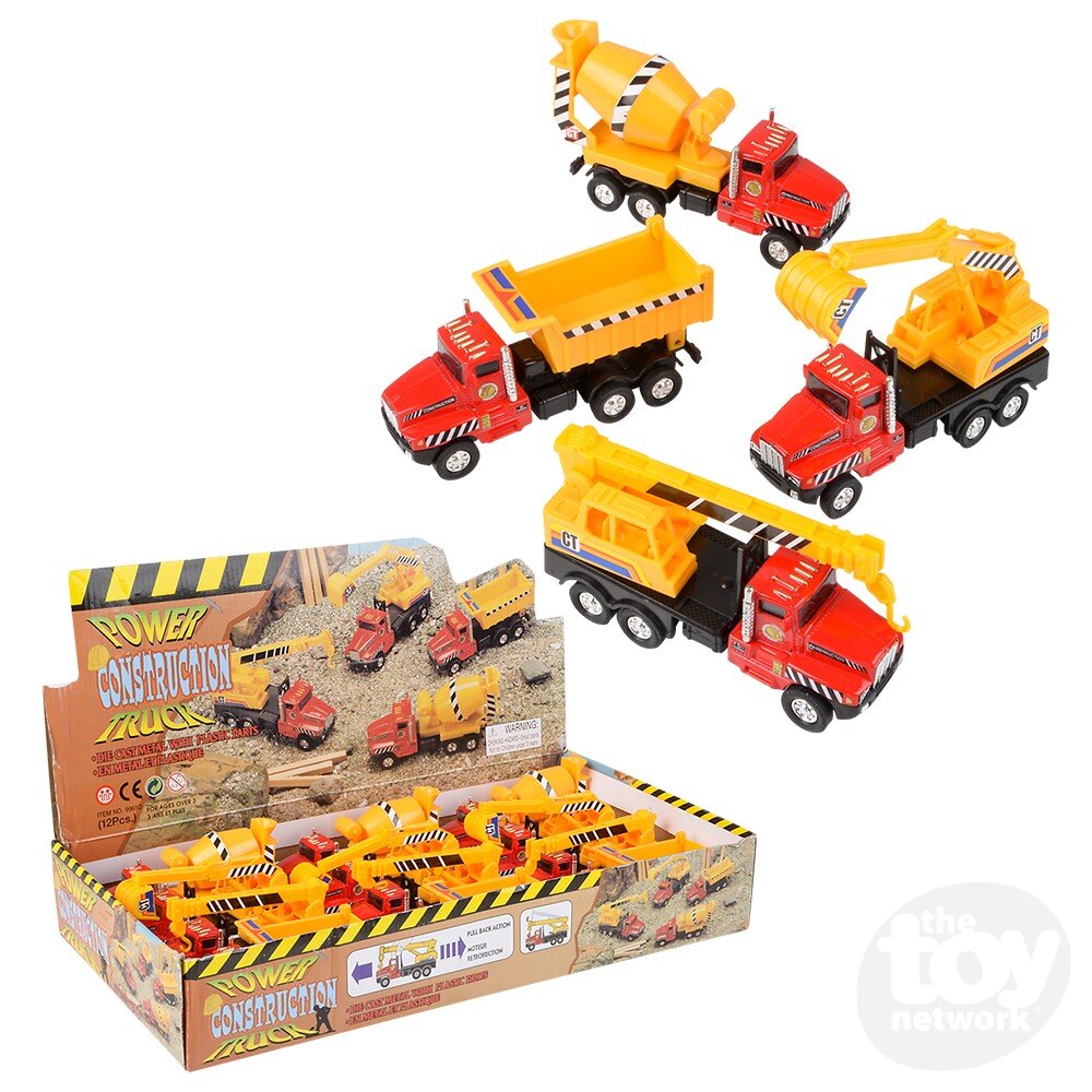5.25" DIECAST CONSTRUCTION TRUCK Toy Network TVE-CONS5
