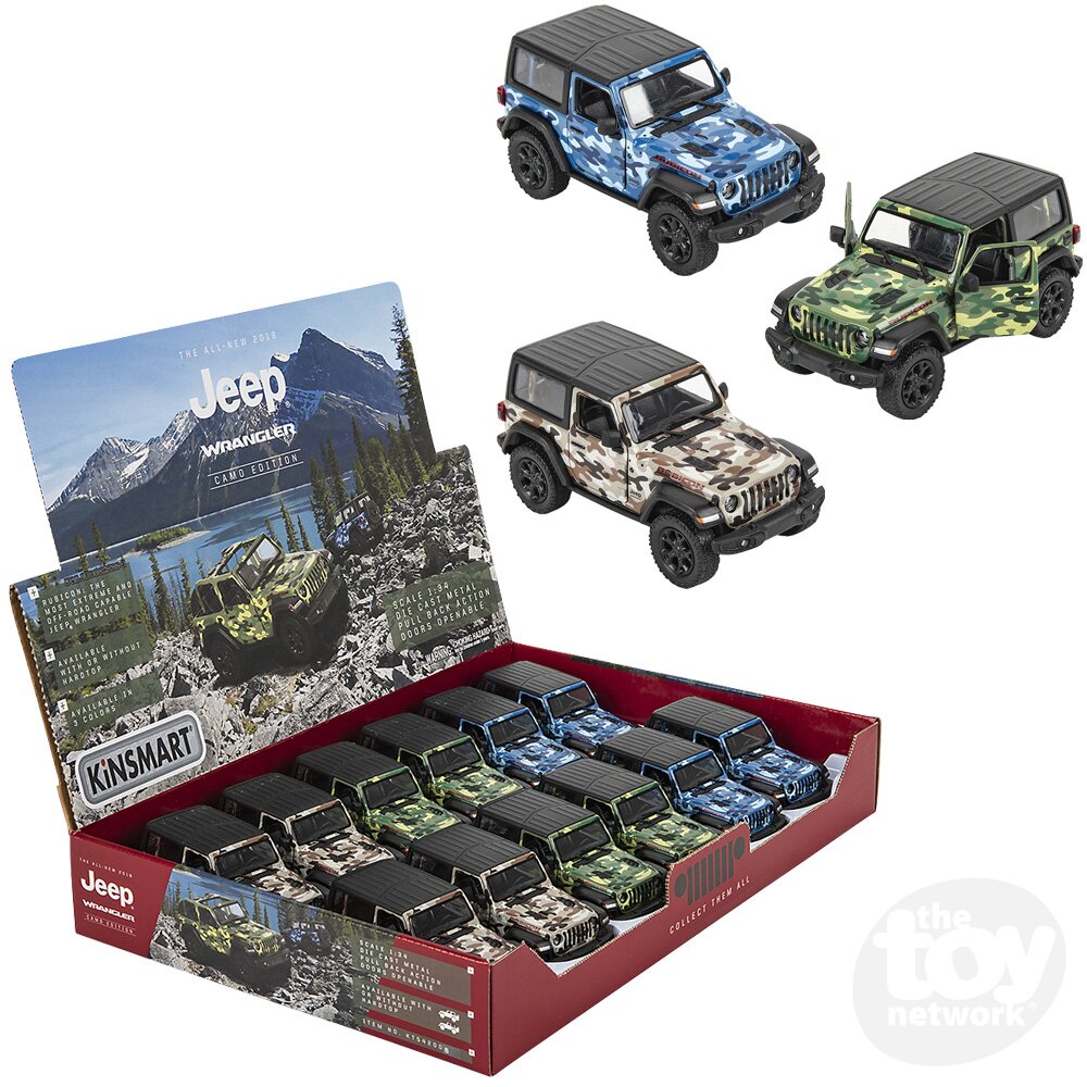 5" 2018 JEEP WRANGLER CAMO HARD TOP Toy Network TVE-JWRCH