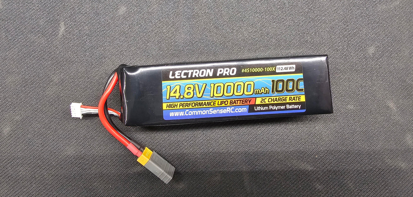 Lectron Pro 14.8V 10000mAh 100C #4S10000-100X