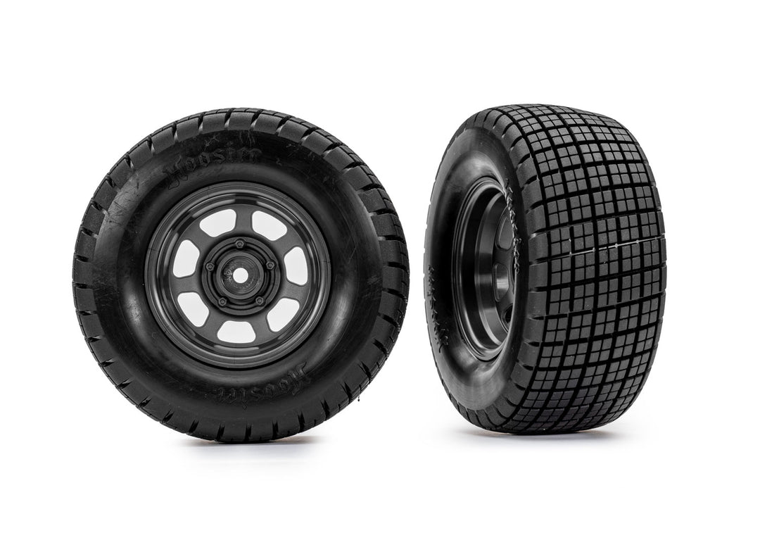 Slash Modified BL-2s, T&W DIRT OVAL HOOSIER 2WD FR, Traxxas, #10473
