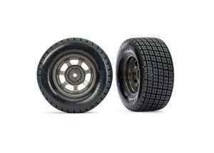 Dirt Oval Gray Front TRAXXAS 10473X