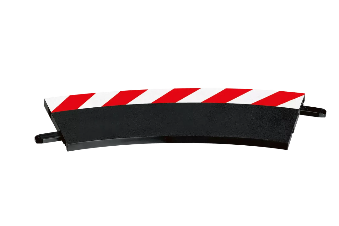 Outside Shoulder for curve 1/30° (6), end piece (2), DIGITAL 124, DIGITAL 132, Carrera Evolution #20020567