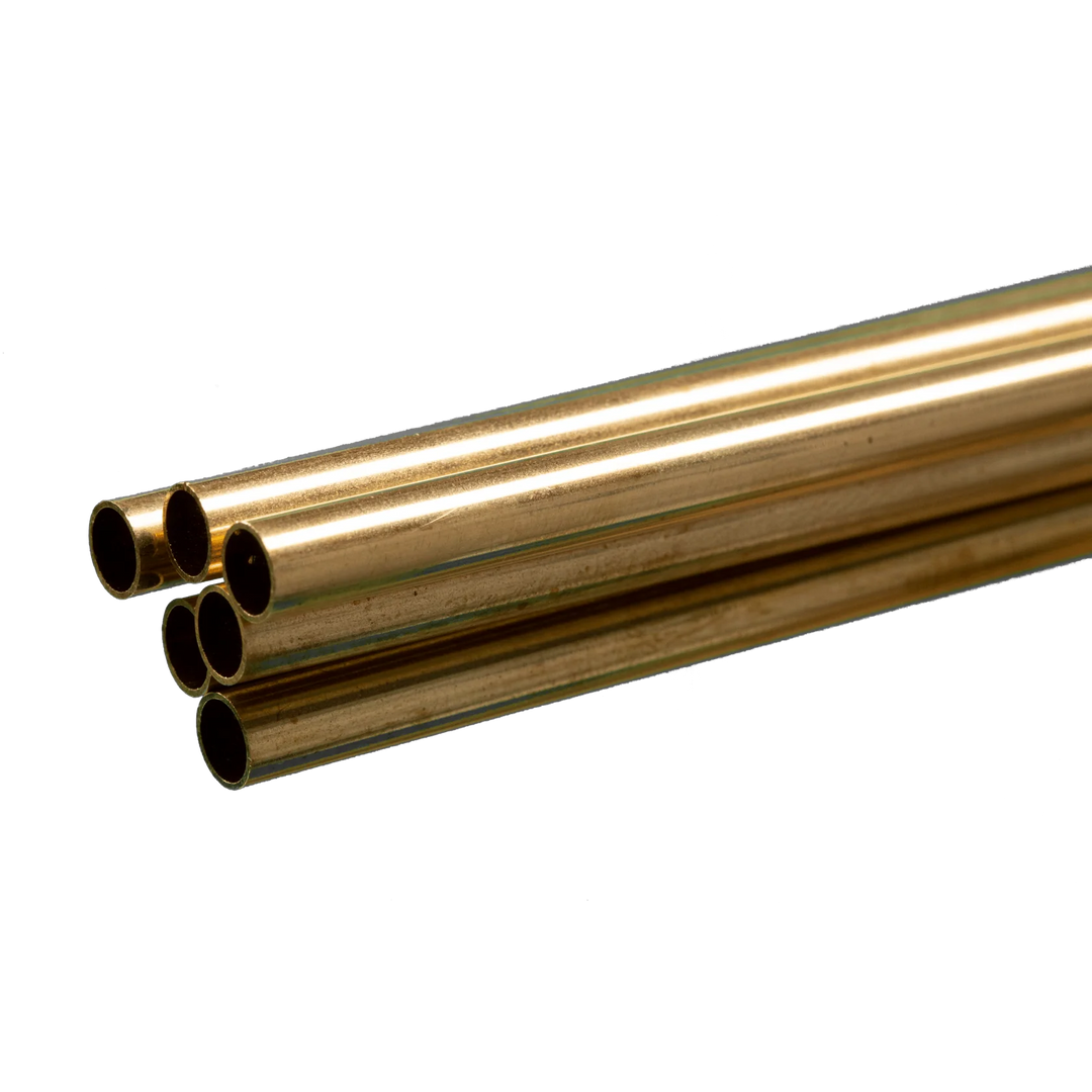 K+S 1148 Round Brass Tube 7/32 x .014 x