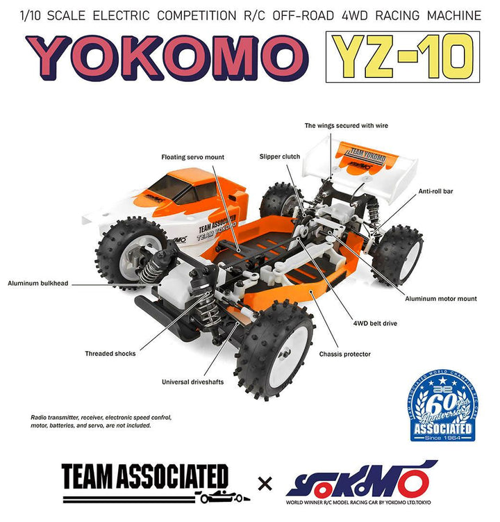 Team Associated / Yokomo YZ-10 Classic Kit #9064