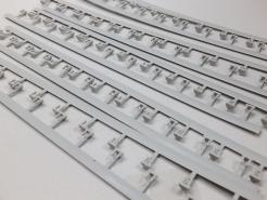 Lifelike Guard rail for 9" curve HO (10)