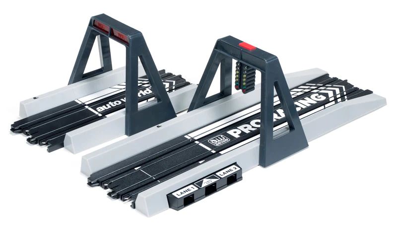 Drag Strip Electronic Staging Tree and Finish Line Auto World RS291