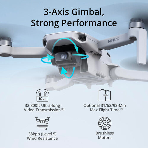 DJI MINI 4K Fly More Combo RC DJI 289985 (Local Pickup Only)