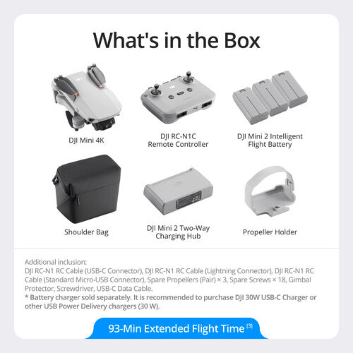 DJI MINI 4K Fly More Combo RC DJI 289985 (Local Pickup Only)
