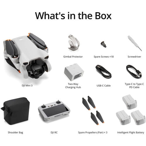 DJI MINI 3 Fly More Combo RC Remote DJI 268735 (Local Pickup Only)
