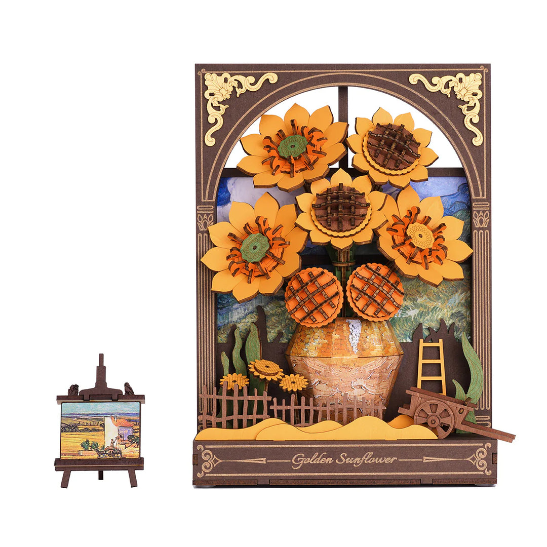 Golden Sunflower Robotime ROETH002