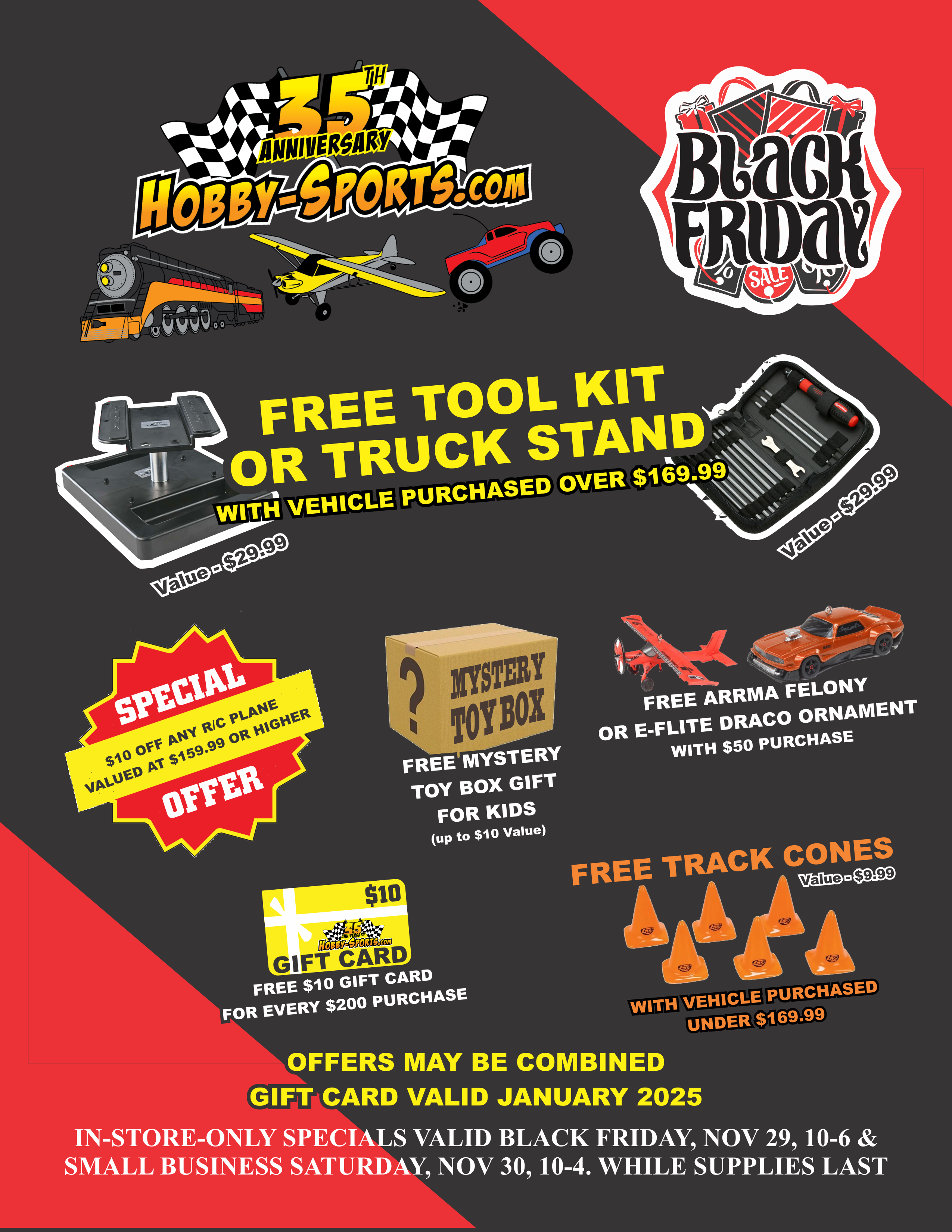 FREE TOOL KIT OR TRUCK STAND