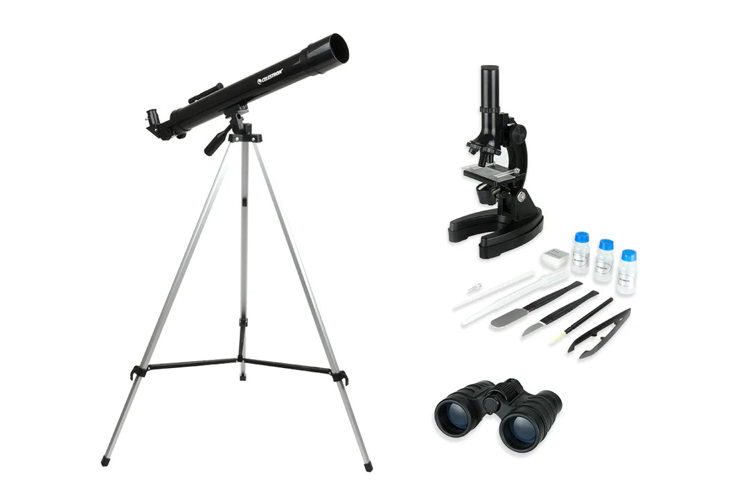 Celestron 22010 Telescope, Microscope &amp; Binocular Science Kit