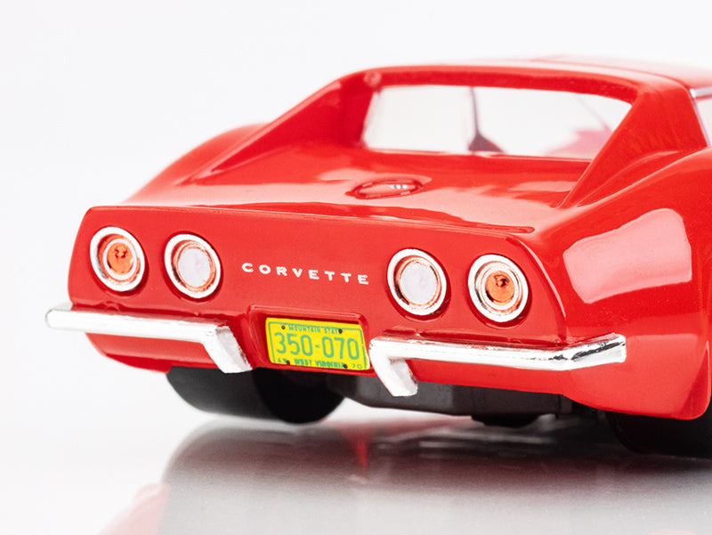 AFX Corvette 1970 Red w/Yellow Wildfire 22055