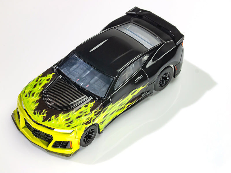 AFX Camaro ZL1 2021 Wildfire Black/Lime 22060