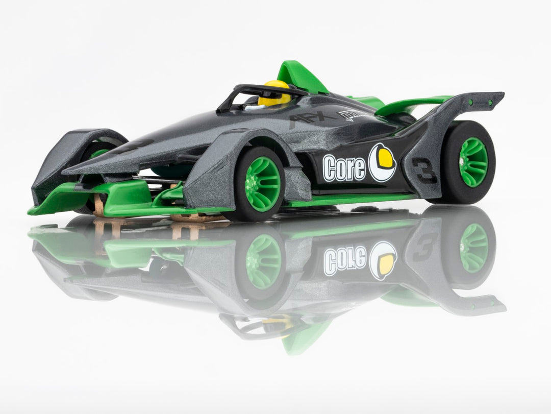 Formula N #3 Silver/Green AFX #22064