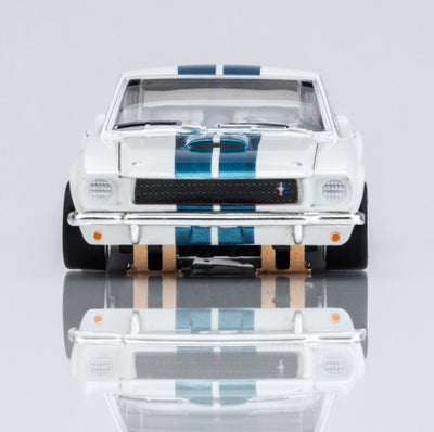 Shelby GT350 1965 White/Blue AFX #22068 AFX22068