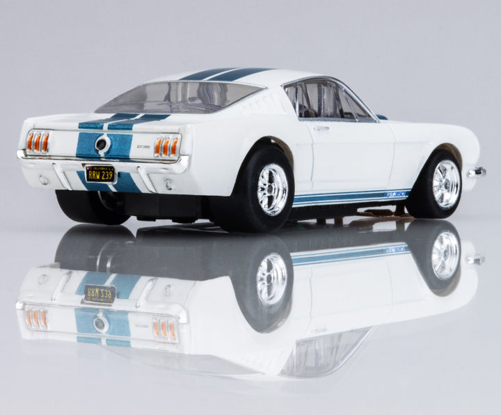 Shelby GT350 1965 White/Blue AFX #22068 AFX22068