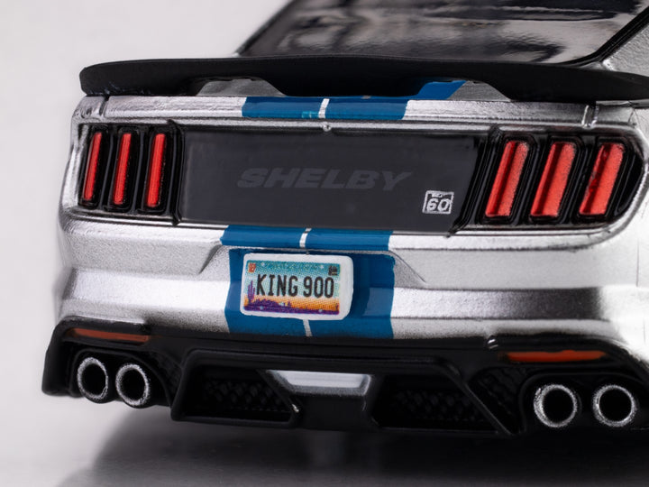 Mustang GT500KR 2022 Silver/Blue AFX #22099