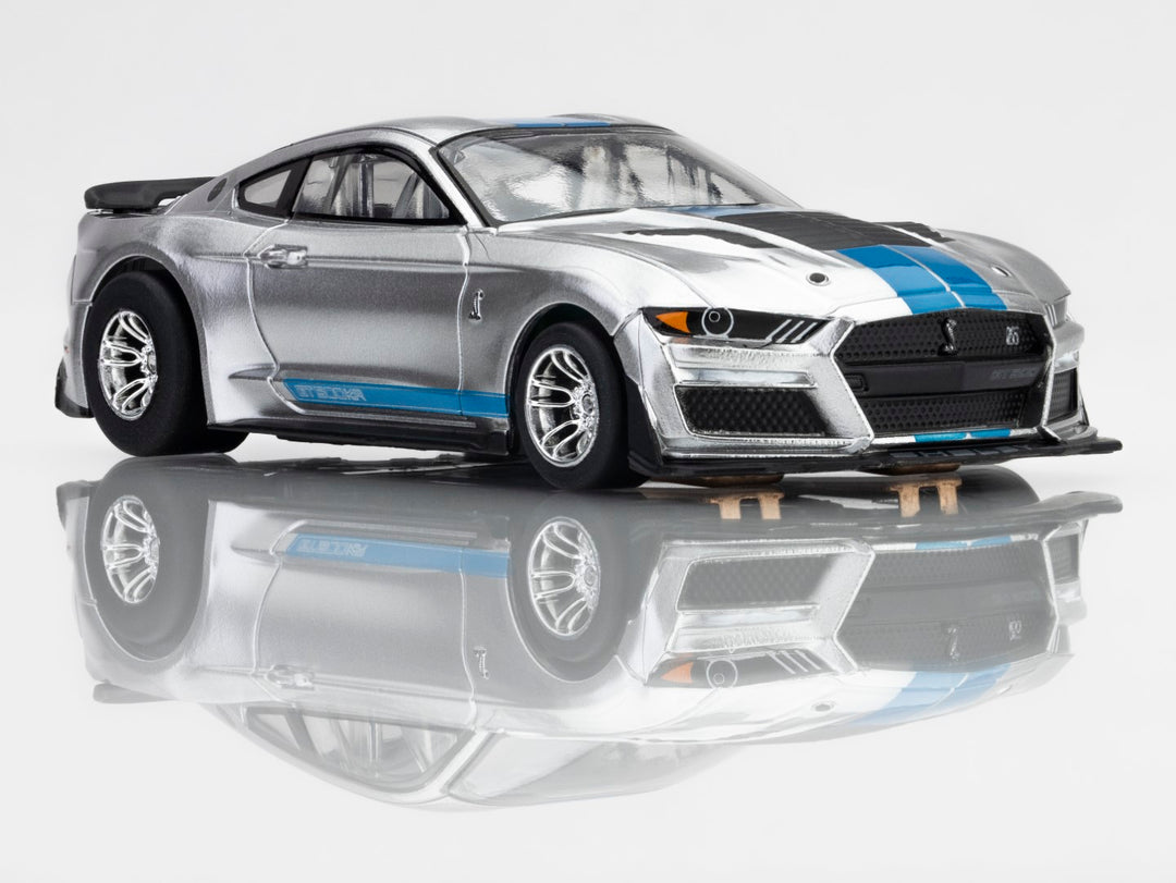 Mustang GT500KR 2022 Silver/Blue AFX #22099