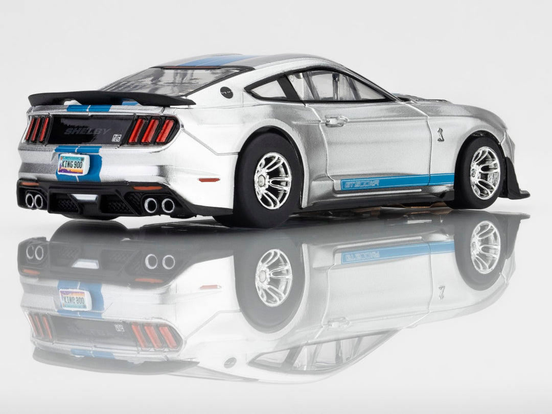 Mustang GT500KR 2022 Silver/Blue AFX #22099