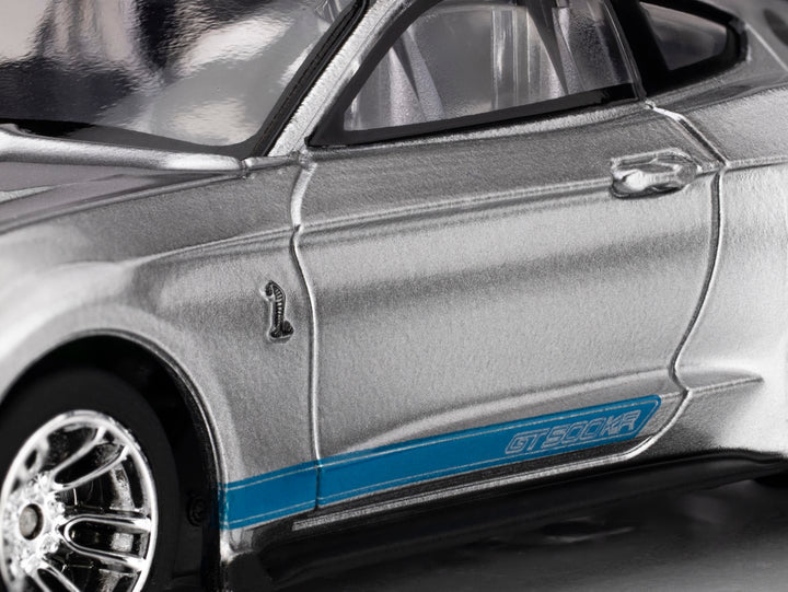 Mustang GT500KR 2022 Silver/Blue AFX #22099