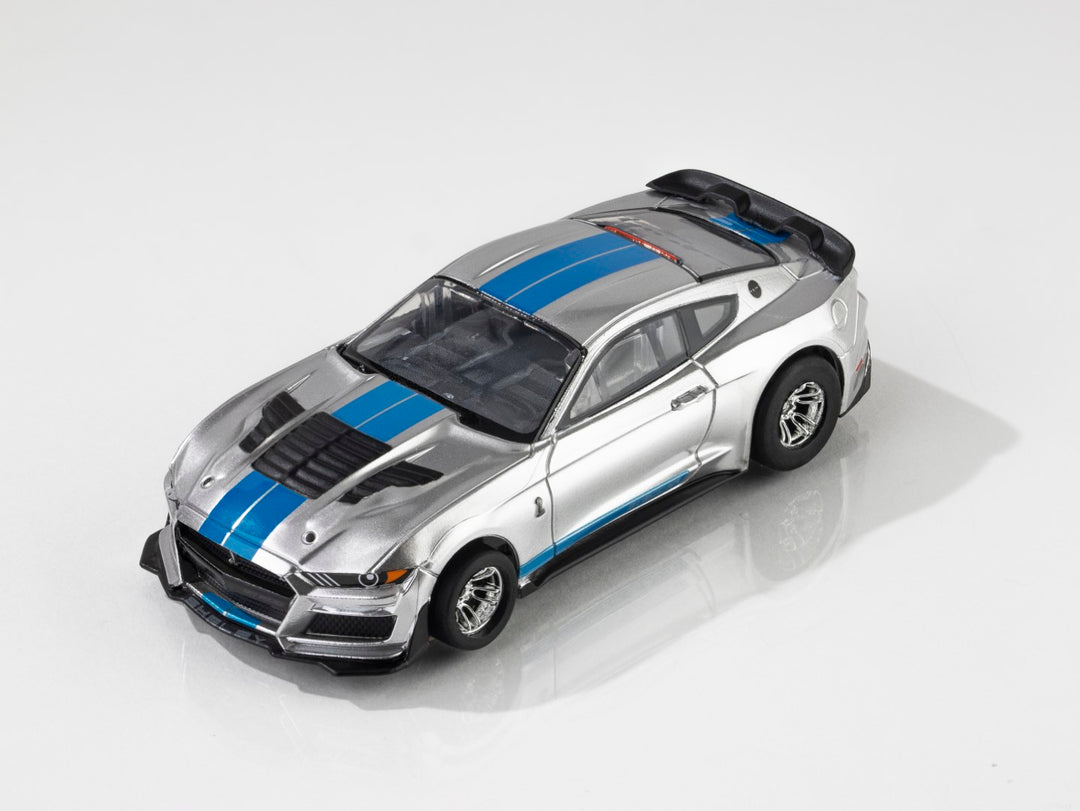 Mustang GT500KR 2022 Silver/Blue AFX #22099