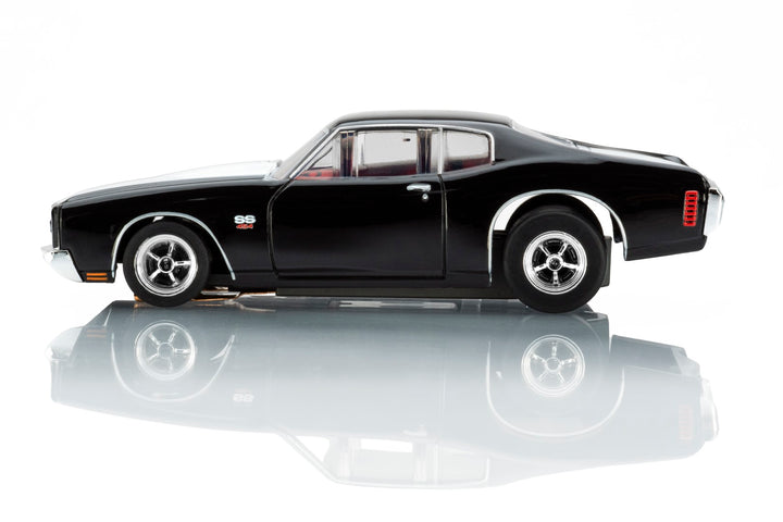 22118 1970 Chevelle LS6 SS 454 Blk Wht AFX
