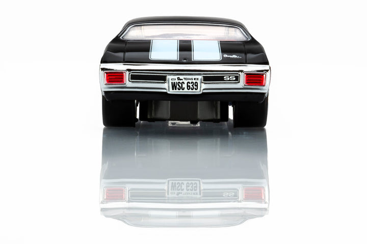22118 1970 Chevelle LS6 SS 454 Blk Wht AFX