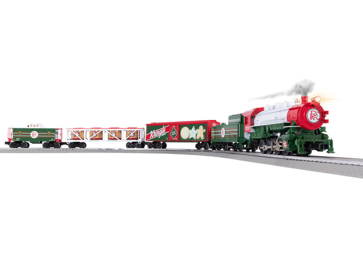 O RTR Peppermint Railroad 0-8-0 Christmas Freight LionChief Lionel #2523120