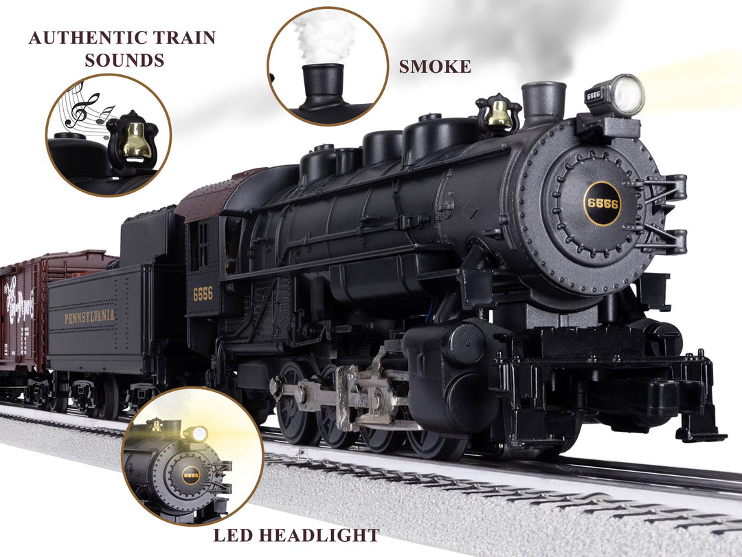 O RTR PRR Keystone 0-8-0 LionChief Set Lionel #2523130