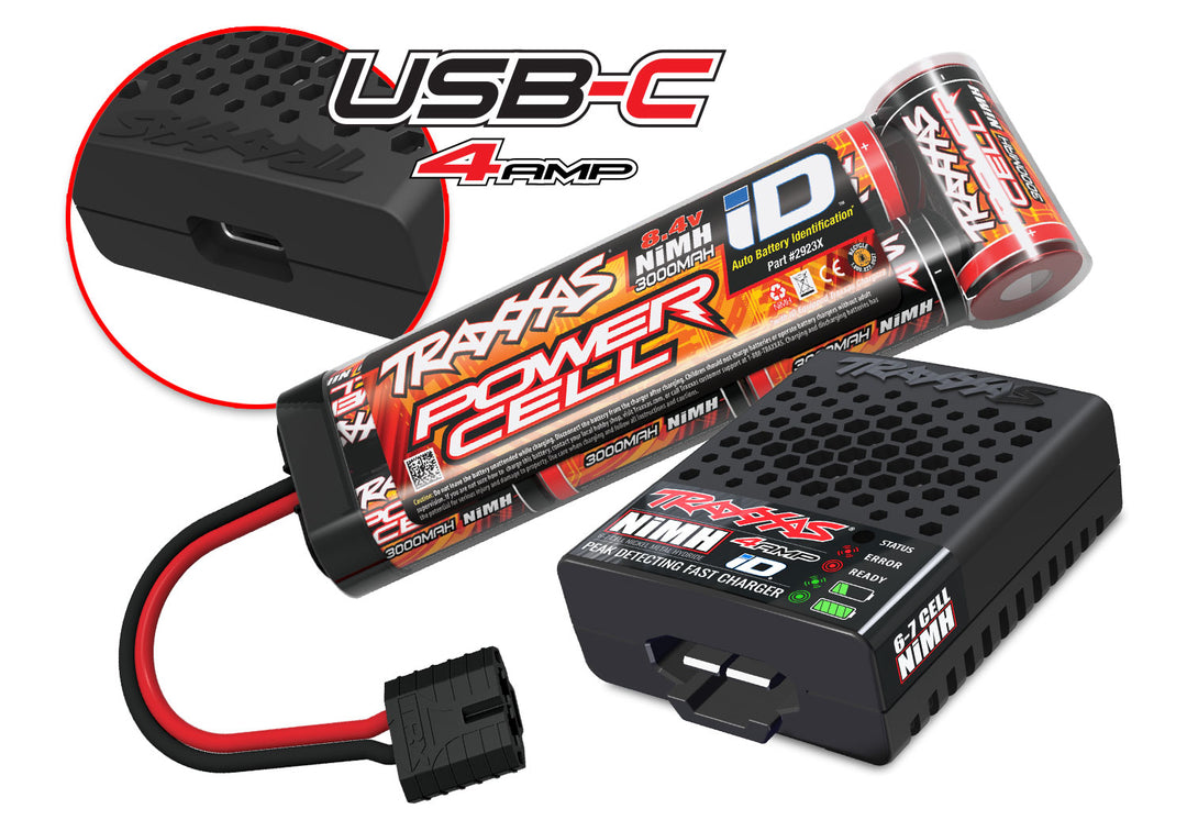 Bandit HD w/USB-C Charger and Battery Traxxas #24254-8