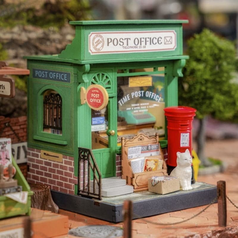 Century Post Office, Super Mini Houses - Little Warm Spaces Robotime DS037