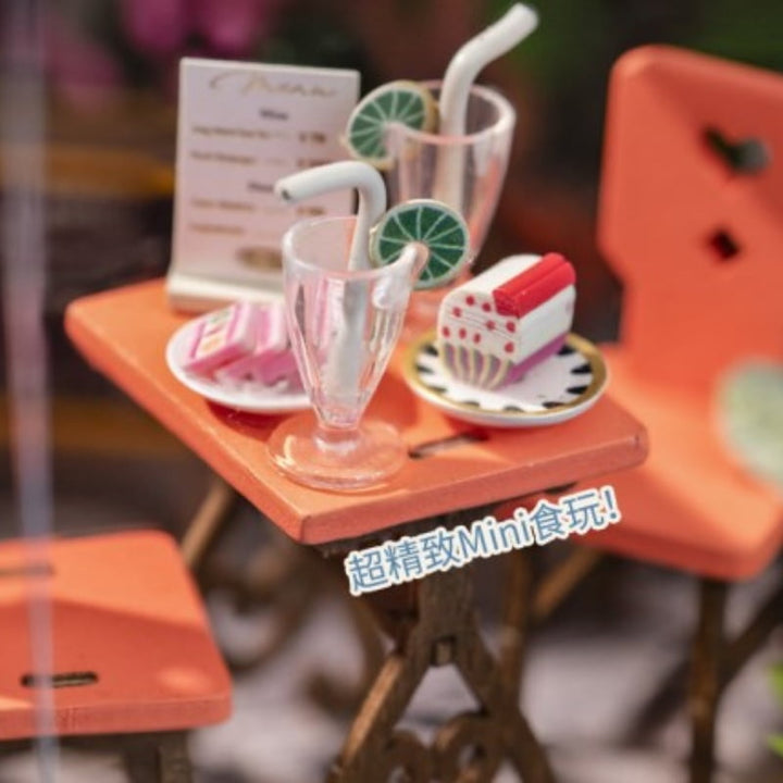 Sea Holiday Restaurant, Super Mini Houses - Little Warm Spaces Robotime DS039