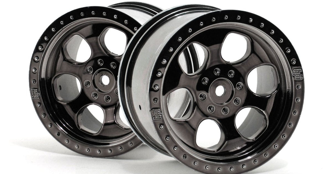 HPI Racing 6-spoke Wheel Black