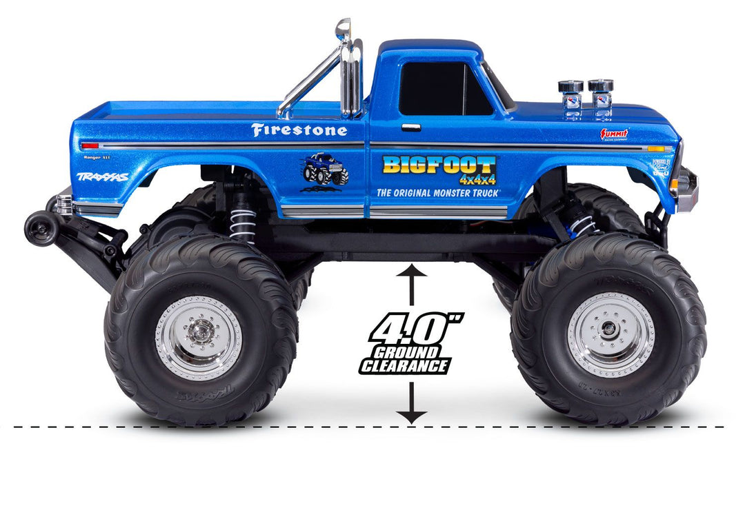 BIGFOOT® No. 1: Brushless BL-2s™ 1/10 Scale Officially Licensed Replica Monster Truck Traxxas #36334-4