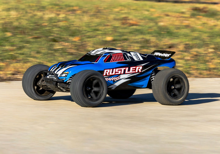 Rustler 2wd Truck RTR HD w/USB-C Charger and Battery, Traxxas #37254-8