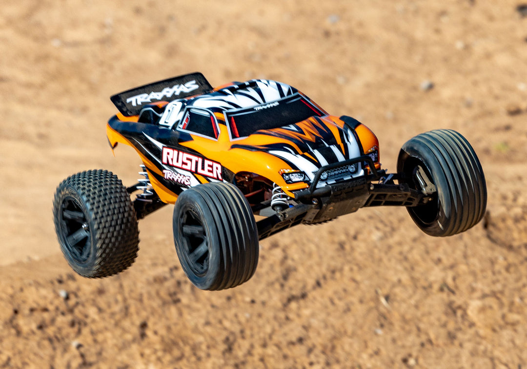 Rustler 2wd Truck RTR HD w/USB-C Charger and Battery, Traxxas #37254-8