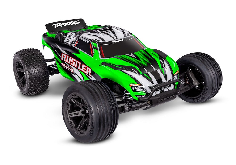 Rustler 2wd Truck RTR HD w/USB-C Charger and Battery, Traxxas #37254-8
