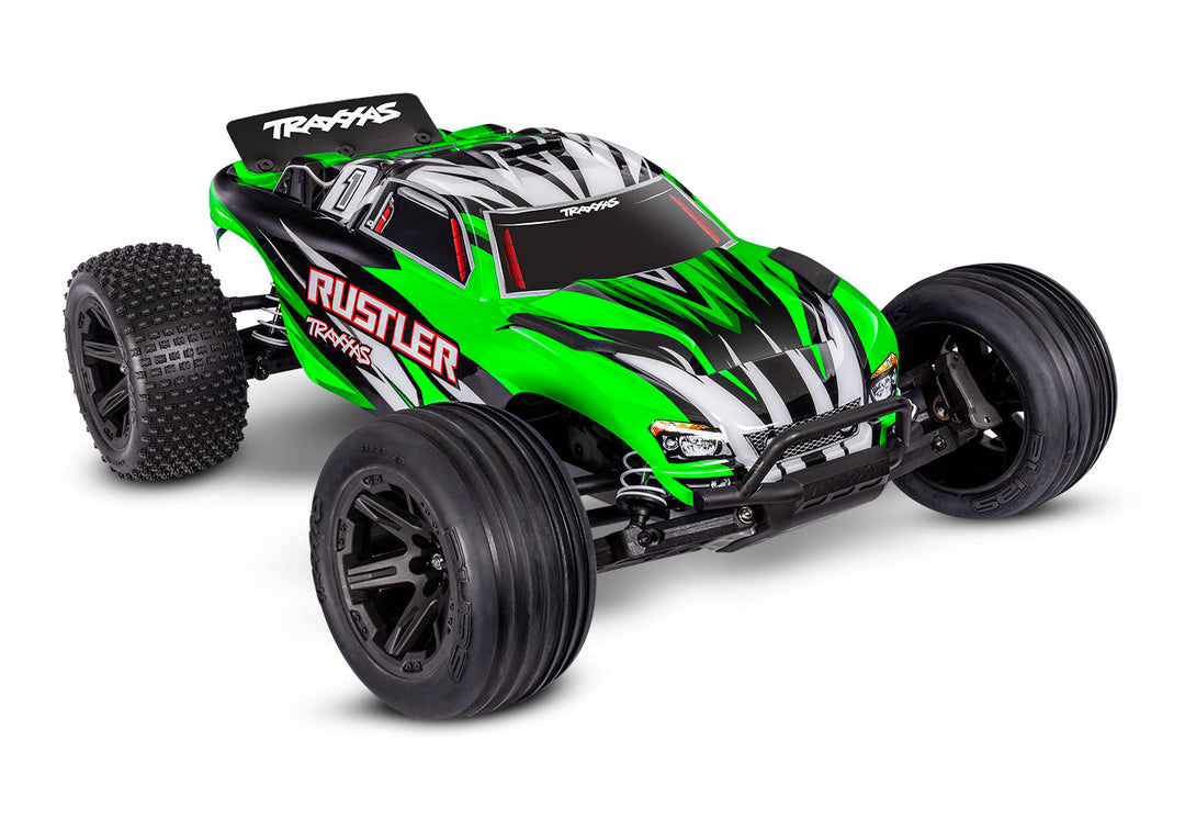Rustler 2wd Truck RTR HD w/USB-C Charger and Battery, Traxxas #37254-8