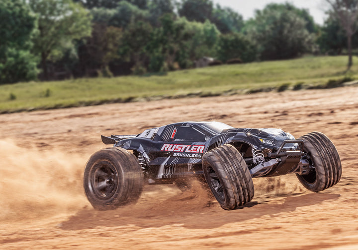 Rustler 2WD stadium truck with VX3 ESC and V3200 motor Traxxas 37454-4