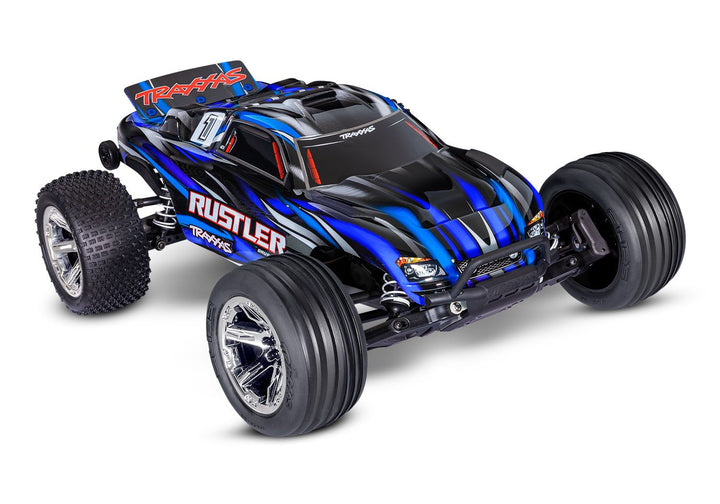 Rustler® Brushless BL-2s™ 1/10 Scale Stadium Truck. Ready-To-Race® Traxxas #37354-4